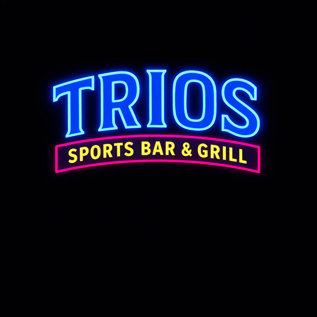 Trios Sports Bar and Grill Logo